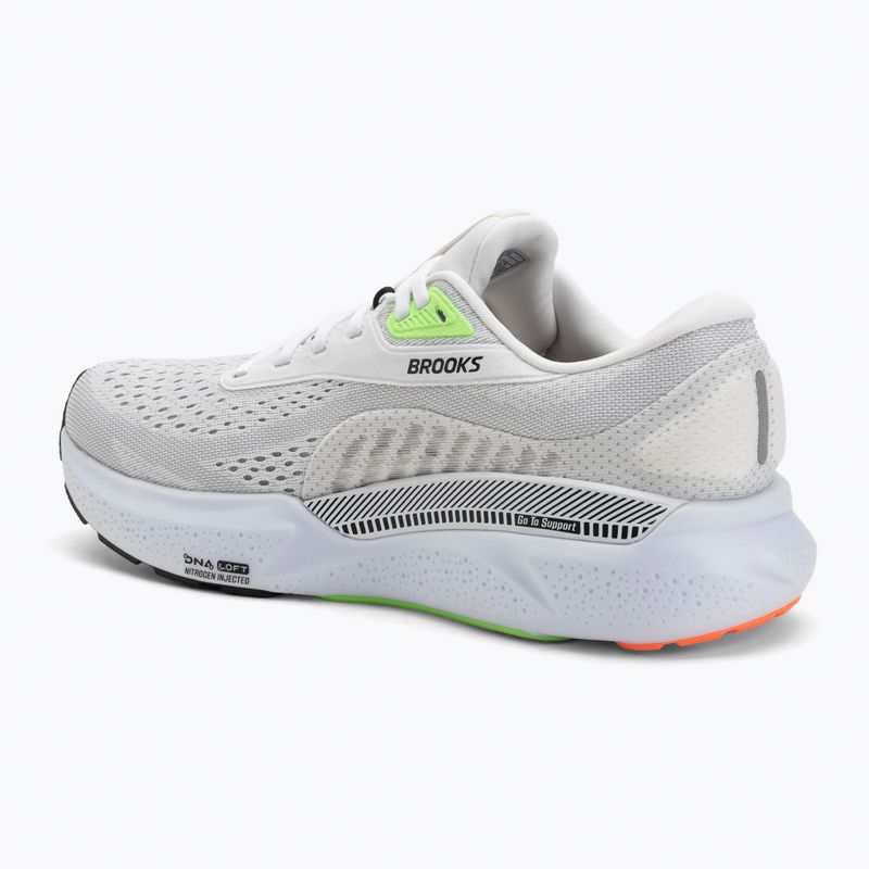 Férfi futócipő Brooks Adrenaline GTS 24 white/gecko/atomizer 3
