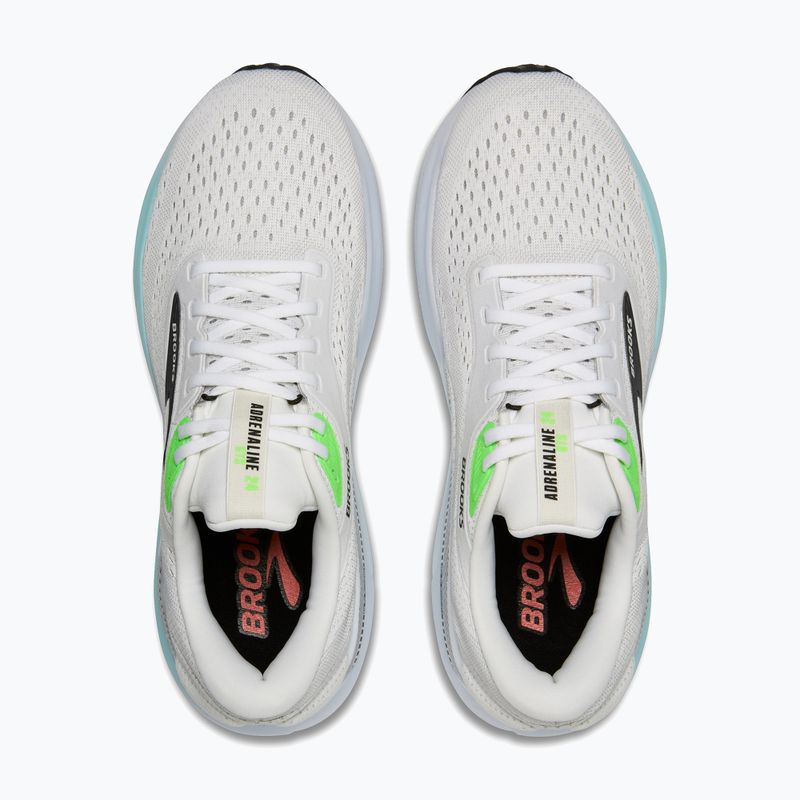 Férfi futócipő Brooks Adrenaline GTS 24 white/gecko/atomizer 8