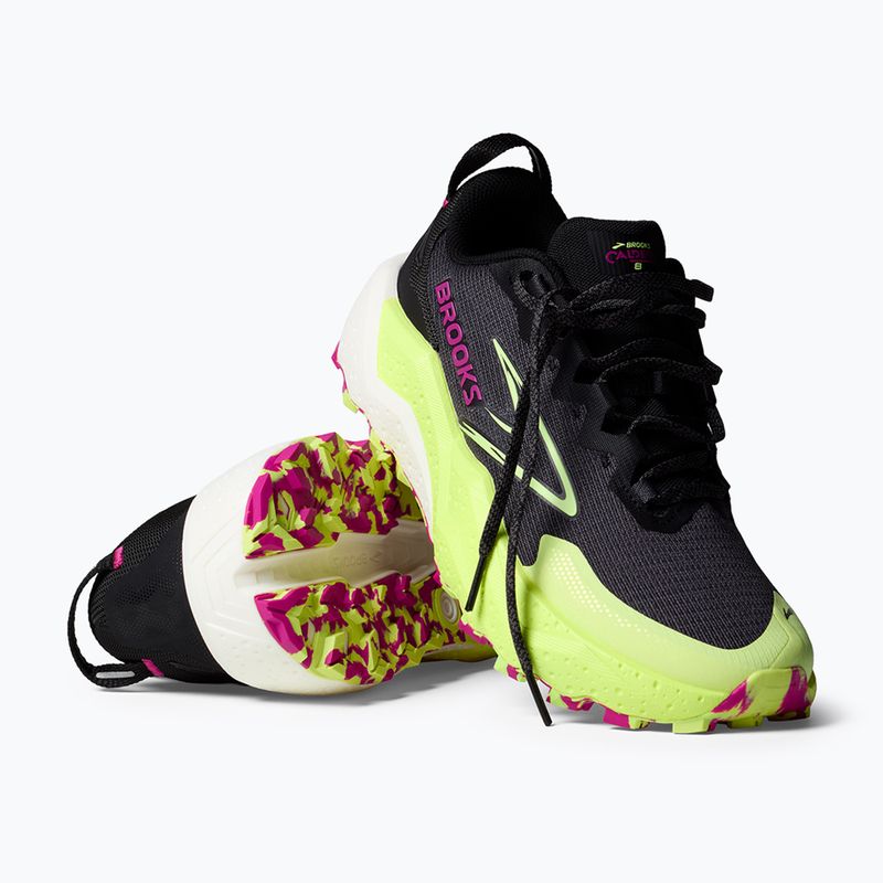 Női futócipő Brooks Caldera 8 gray/black/lime 9