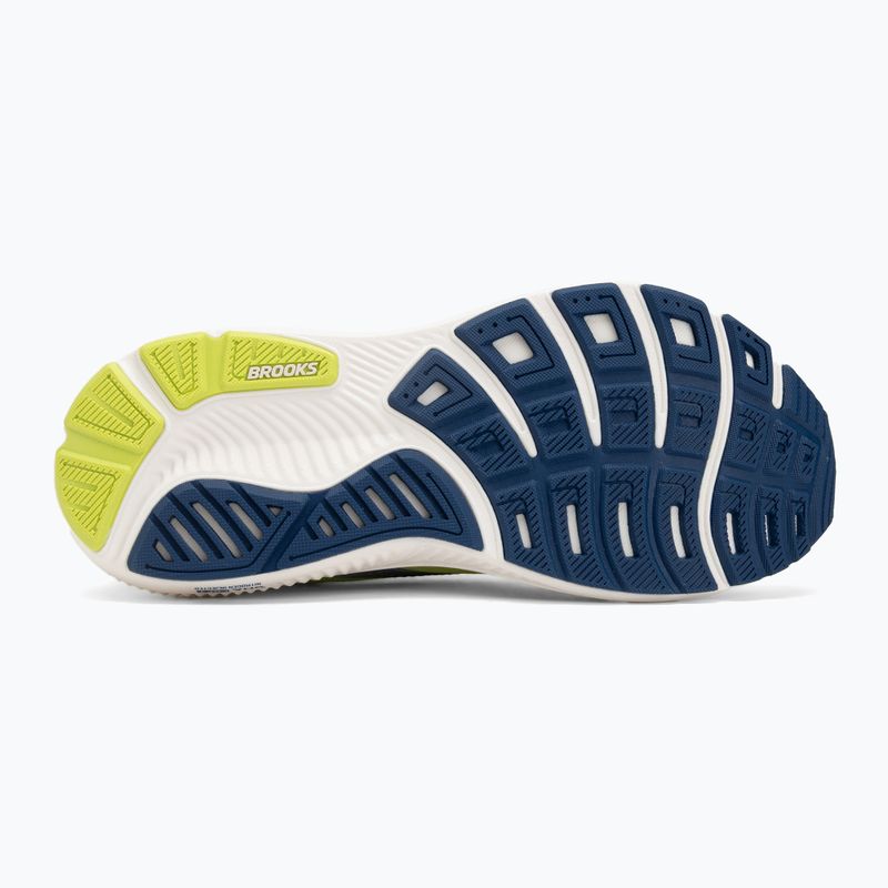 Férfi futócipő Brooks Ghost 17 acid lime/navy/white 4
