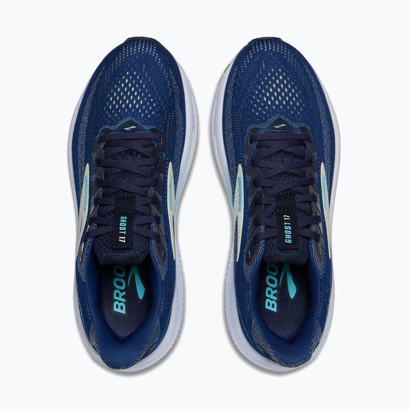Női futócipő Brooks Ghost 17 navy/green/turquoise 8