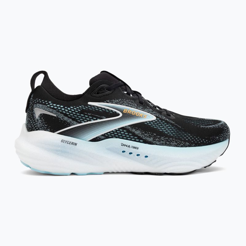 Férfi futócipő Brooks Glycerin 22 black/atomizer/blazing orange 2