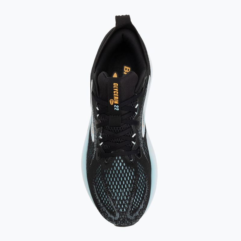 Férfi futócipő Brooks Glycerin 22 black/atomizer/blazing orange 5