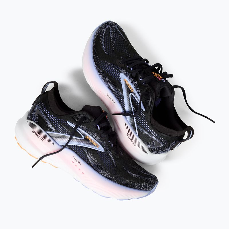 Futócipők Brooks Glycerin GTS 22 black/blue heron/orange 9