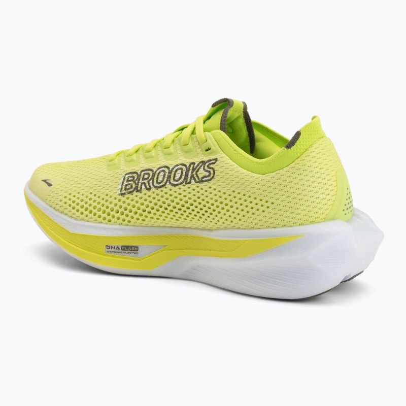 Férfi futócipők Brooks Hyperion 3 sunny lime/olive/white 3