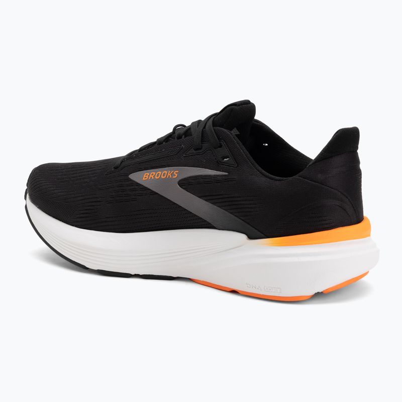 Férfi futócipő Brooks Revel 8 black/excalibur/orange 3