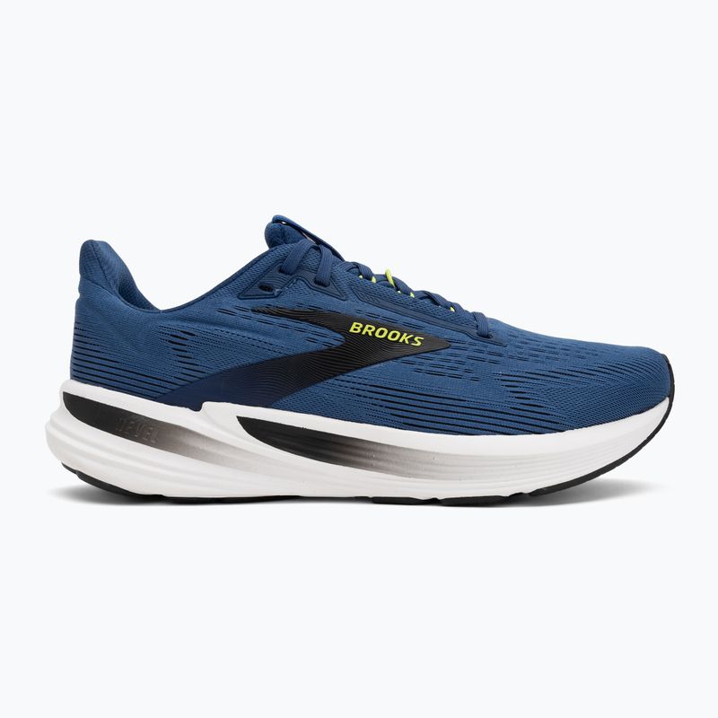 Férfi futócipő Brooks Revel 8 navy peony/black/acid lime 2