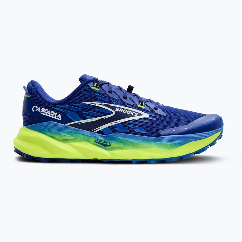 Férfi futócipő Brooks Cascadia 19 surf the web/nightlife/white 2