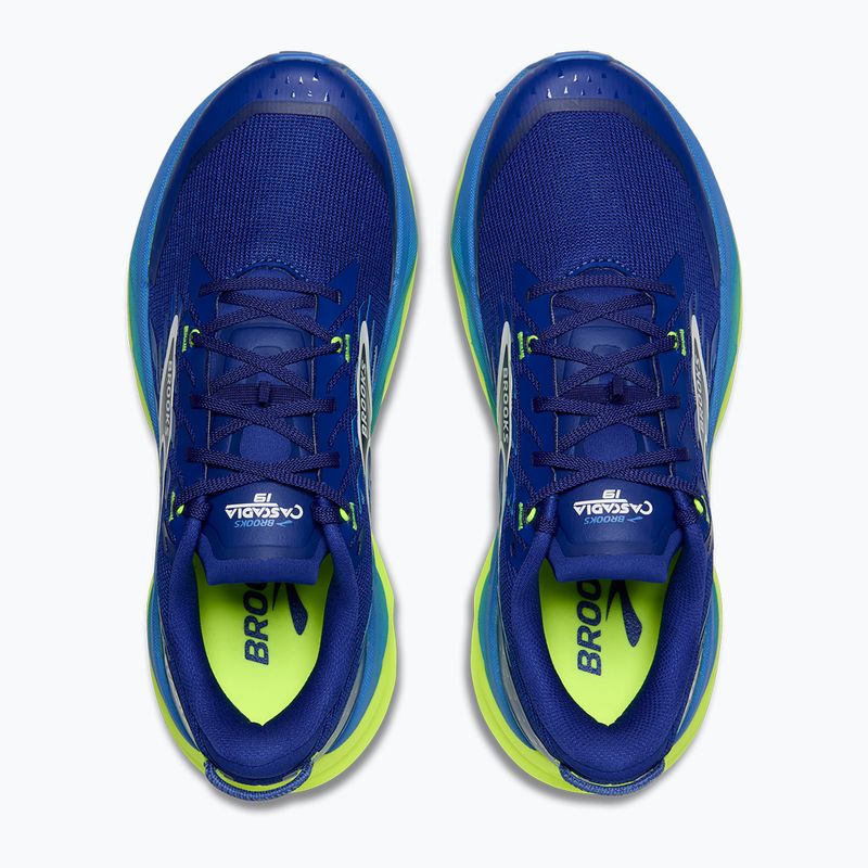 Férfi futócipő Brooks Cascadia 19 surf the web/nightlife/white 7