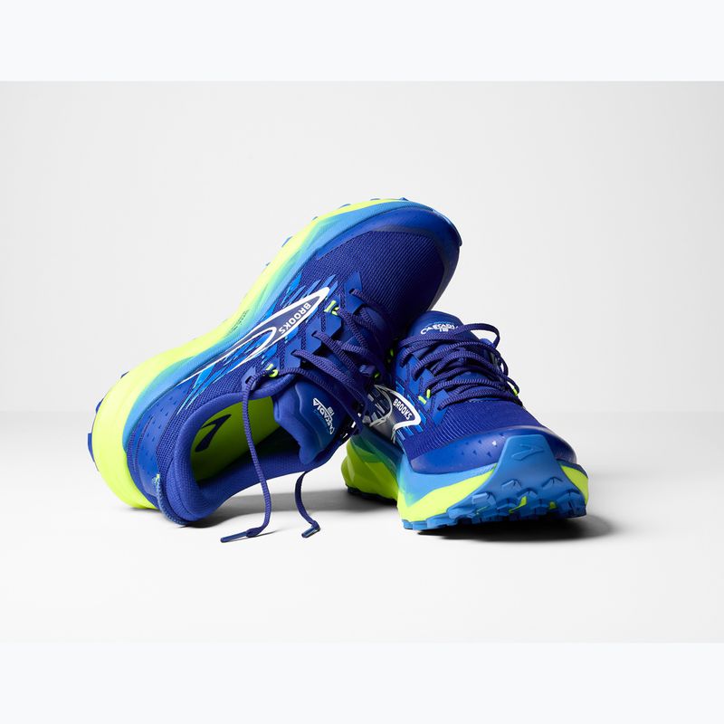 Férfi futócipő Brooks Cascadia 19 surf the web/nightlife/white 8