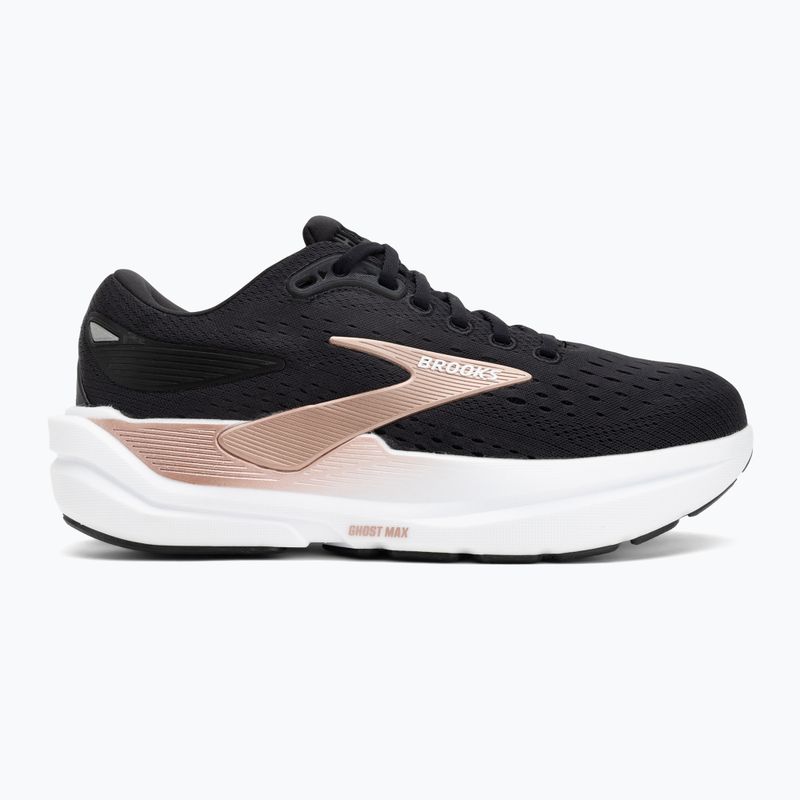 Női futócipő Brooks Ghost Max 3 black/black/rose gold 1204571D043 2