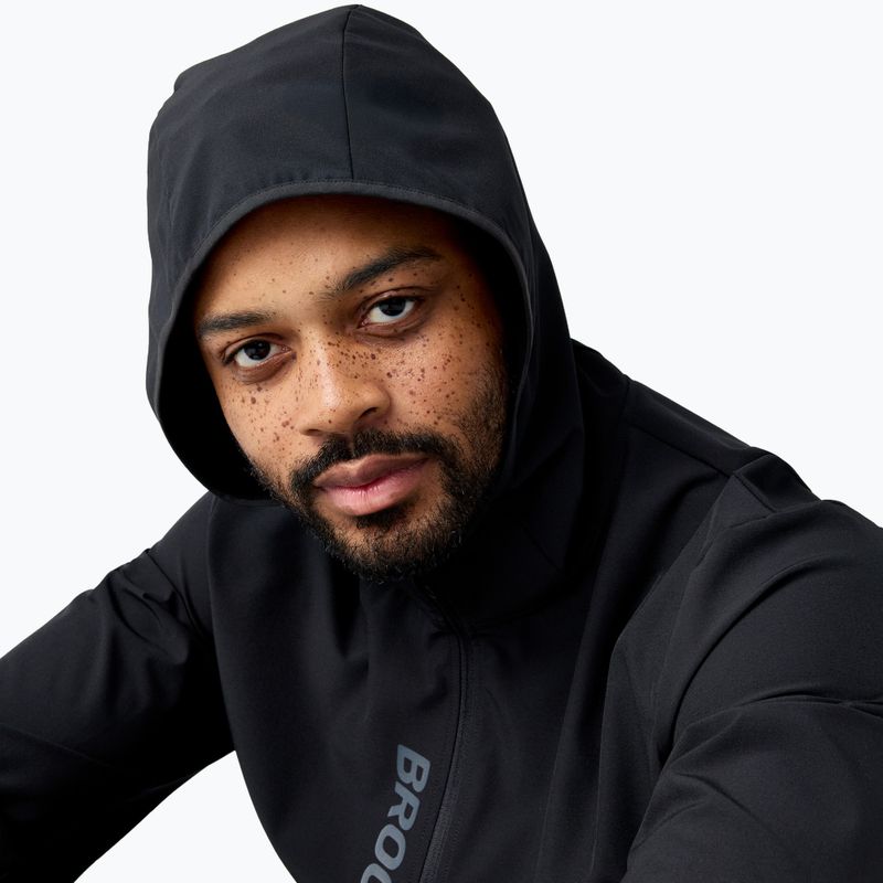 Férfi futókabát Brooks Canopy Jacket black 3