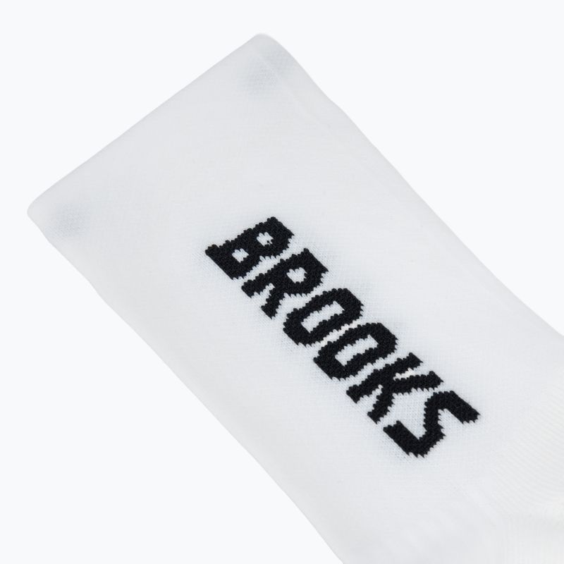 Futózokni Brooks Ghost Crew white/brooks 3