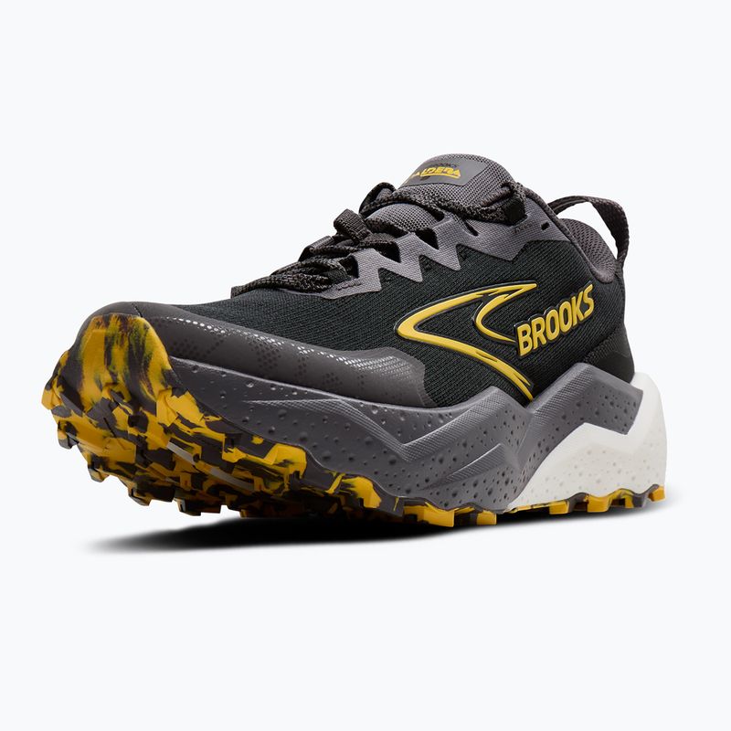 Férfi futócipő Brooks Caldera 8 black/rabbit/set 4