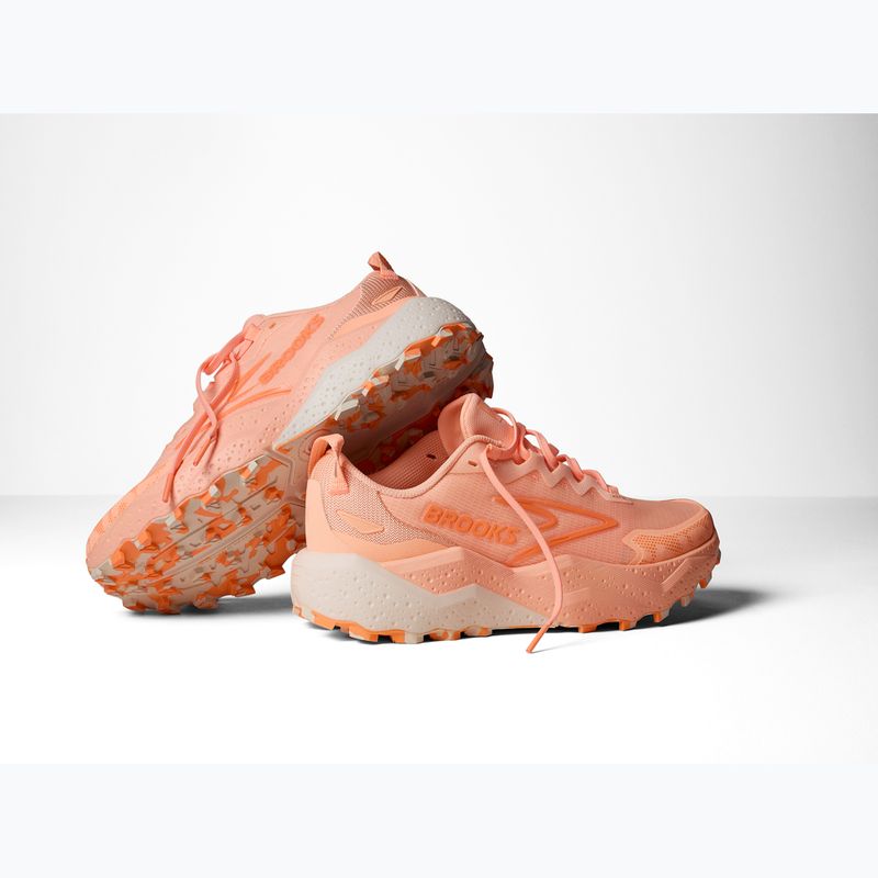 Női futócipő Brooks Caldera 8 peach/peach/coconut 8