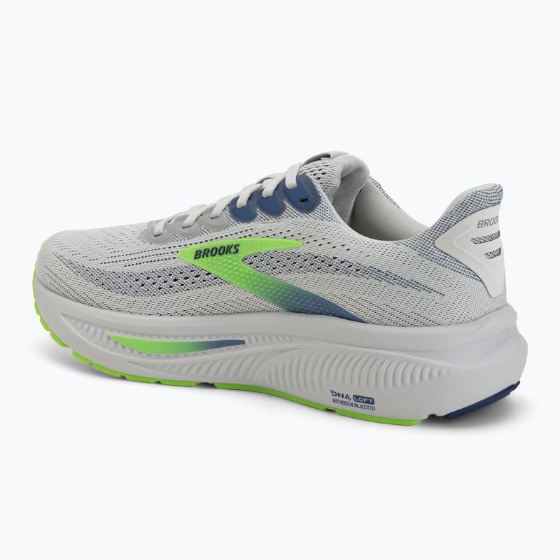 Férfi futócipő Brooks Ghost 17 oyster/beacon blue/gecko 3
