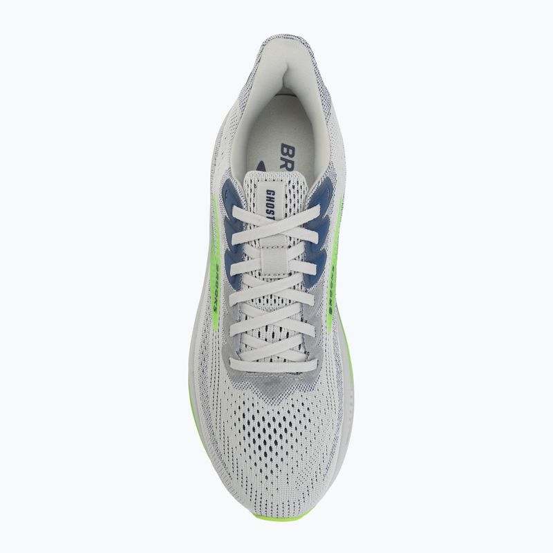 Férfi futócipő Brooks Ghost 17 oyster/beacon blue/gecko 5