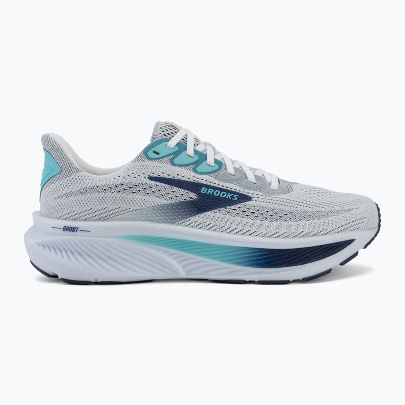 Férfi futócipő Brooks Ghost 17 white/beacon blue/ipanema 2