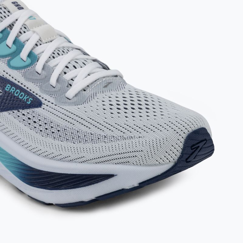 Férfi futócipő Brooks Ghost 17 white/beacon blue/ipanema 7
