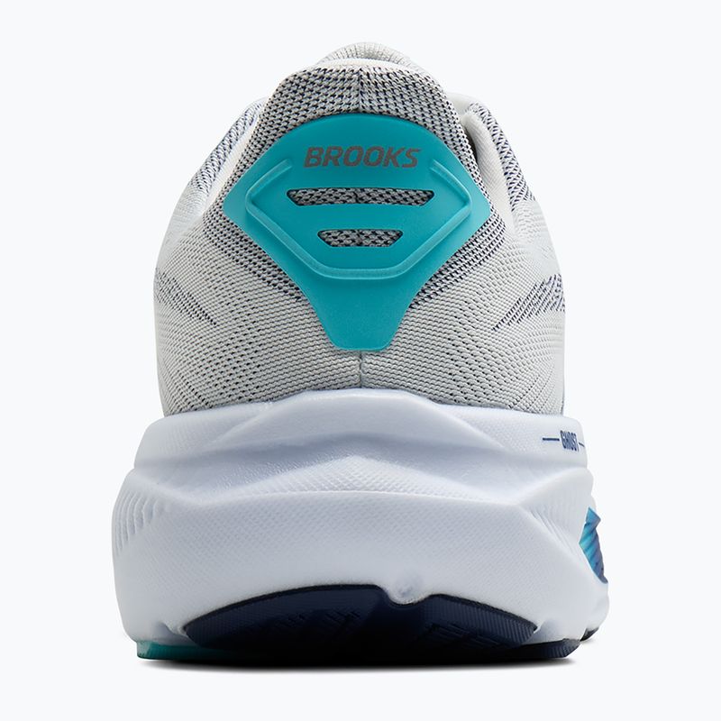 Férfi futócipő Brooks Ghost 17 white/beacon blue/ipanema 5