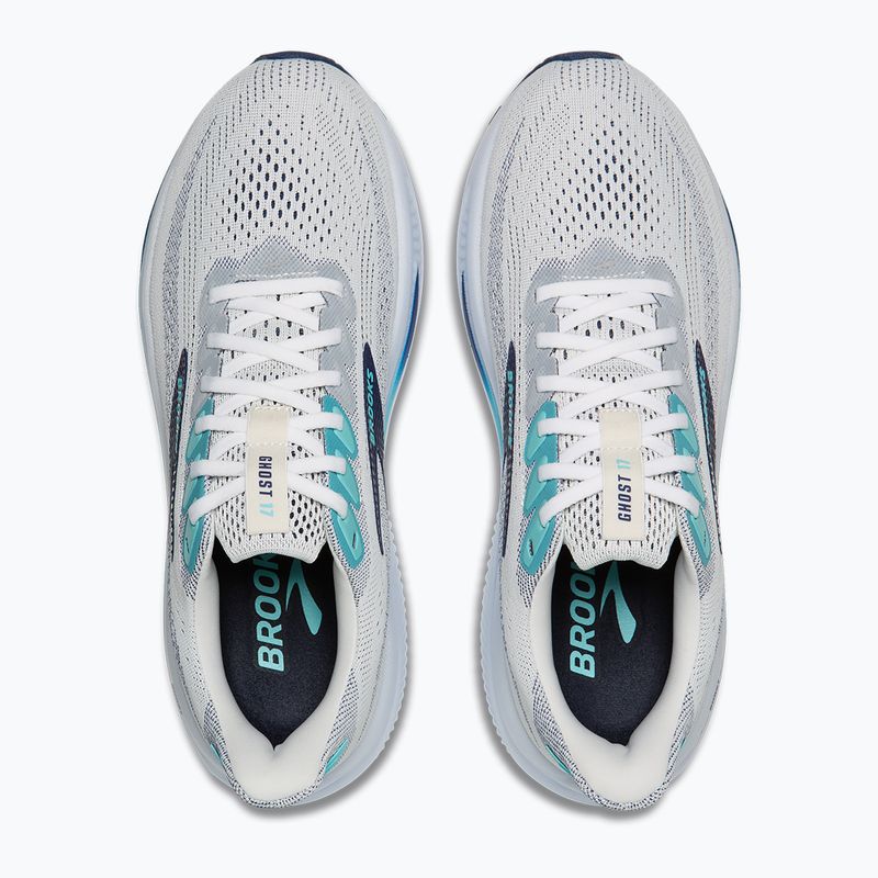 Férfi futócipő Brooks Ghost 17 white/beacon blue/ipanema 7