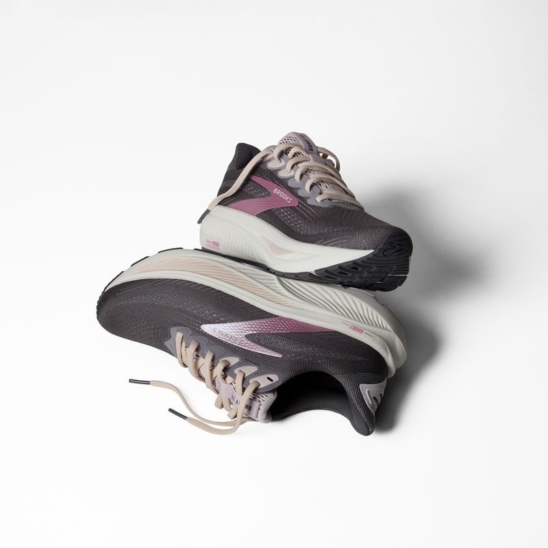 Női futócipő Brooks Ghost 17 poppy seed/pink/bluewash 8