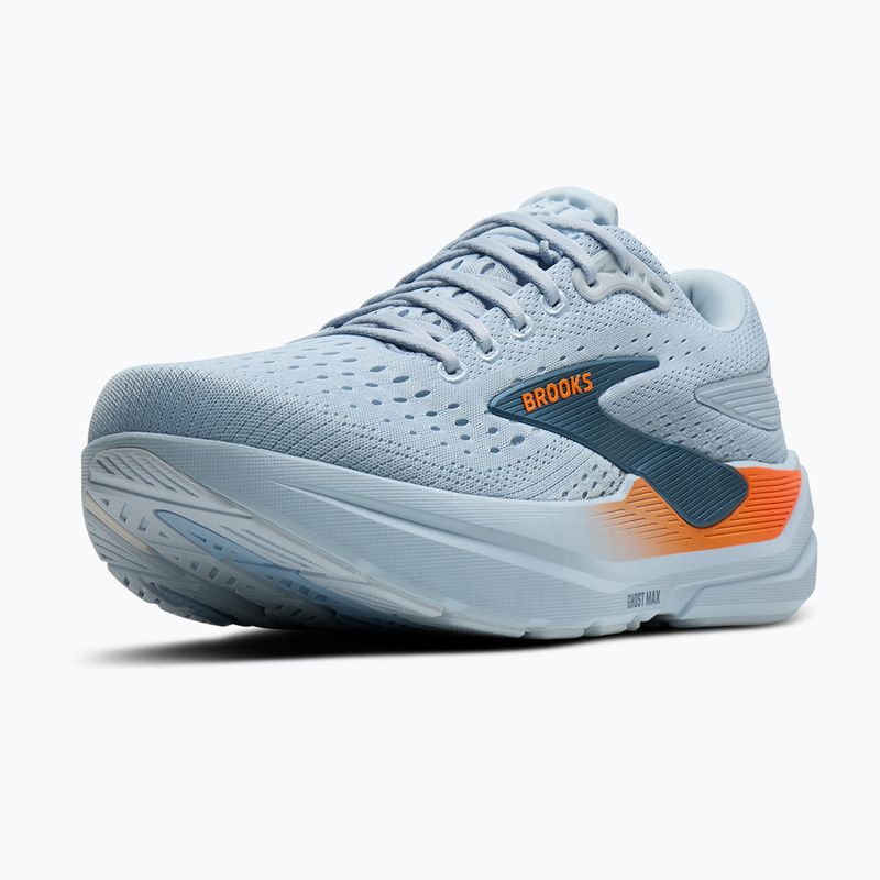 Férfi futócipő Brooks Ghost Max 3 skyway/blue/orange 4