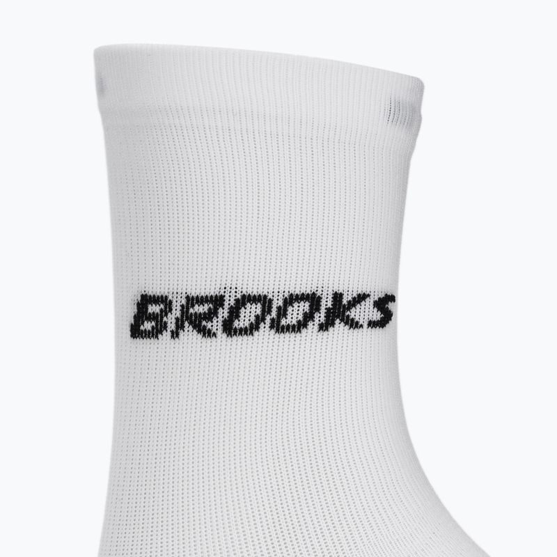 Futózokni Brooks Run-In Crew 3-Pack white 3