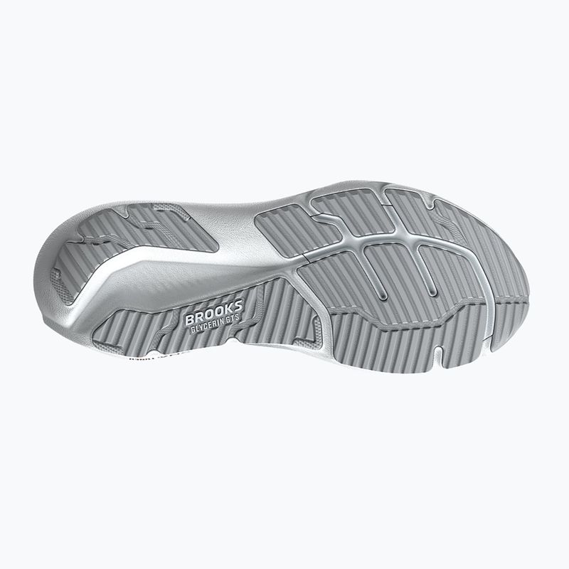 Női futócipő Brooks Glycerin GTS 23 white/harbor mist/metallic 4