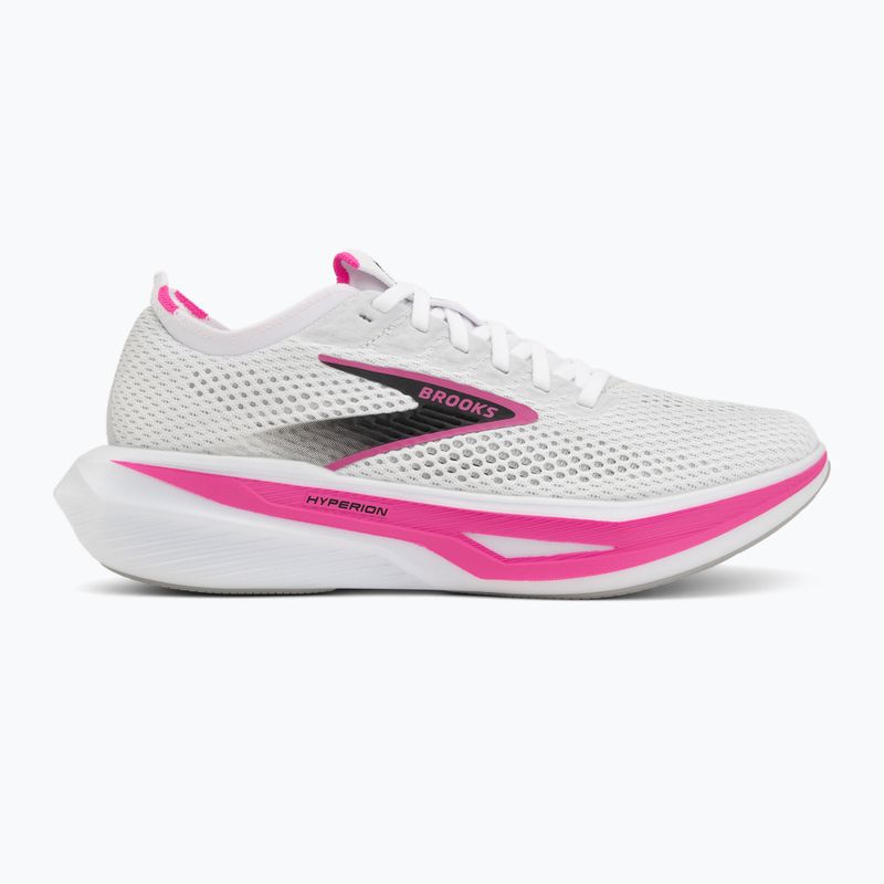 Női futócipők Brooks Hyperion 3 white/luminary/cyber pink 2