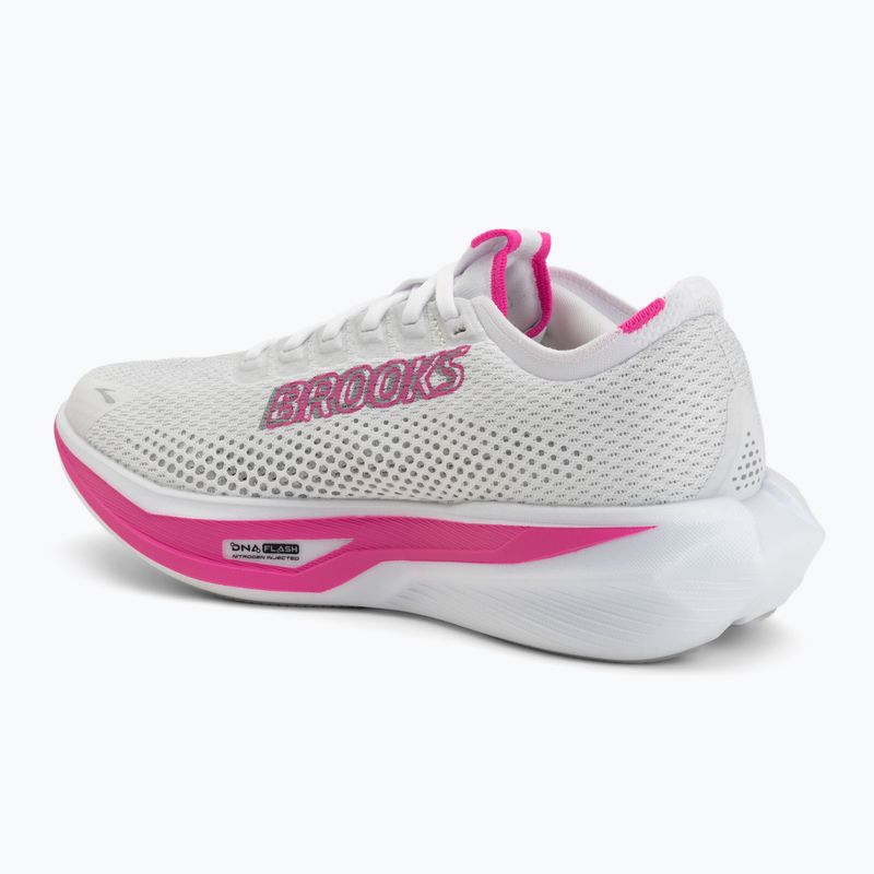 Női futócipők Brooks Hyperion 3 white/luminary/cyber pink 3