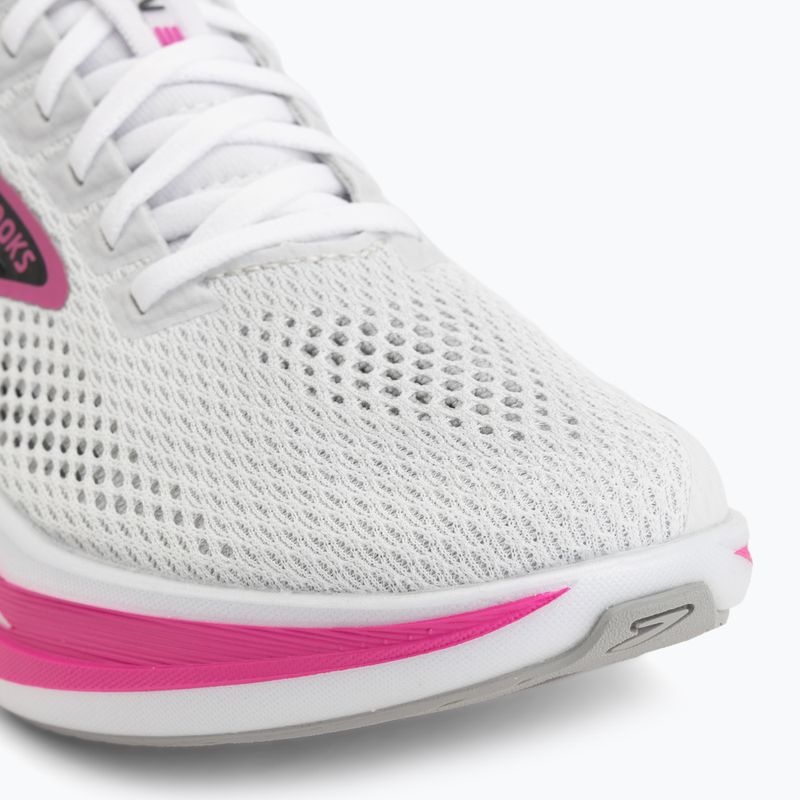 Női futócipők Brooks Hyperion 3 white/luminary/cyber pink 7