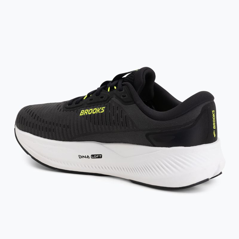 Férfi futócipő Brooks Revel Max ebony/black/nightlife 3