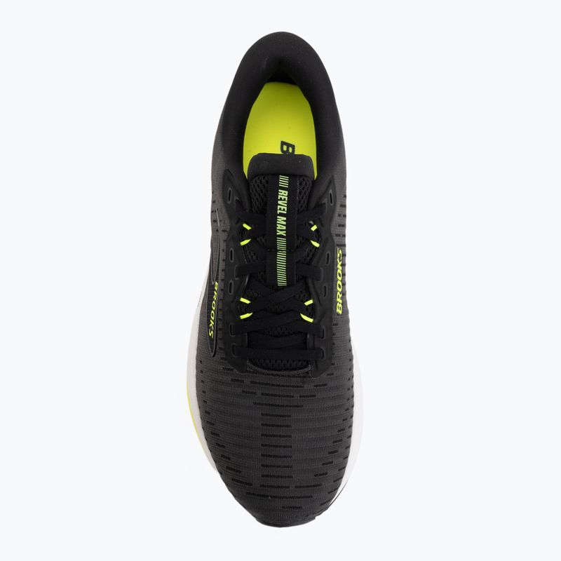 Férfi futócipő Brooks Revel Max ebony/black/nightlife 5