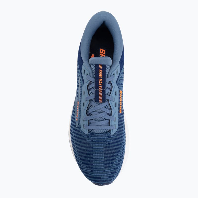 Férfi futócipő Brooks Revel Max beacon blue/moonlight/orange 5