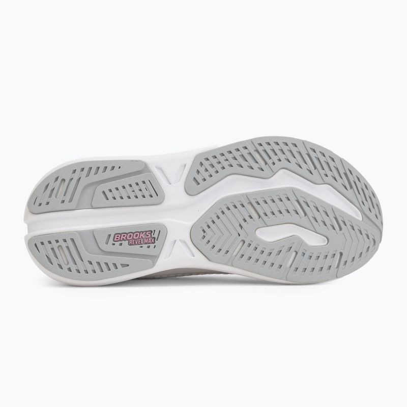 Női futócipő Brooks Revel Max white/harbor mist/metallic 4
