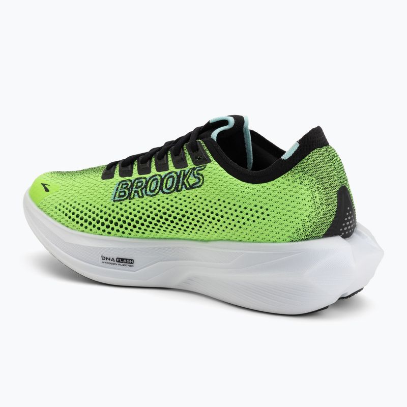 Férfi futócipők Brooks Hyperion 3 green gecko/black/blue 3