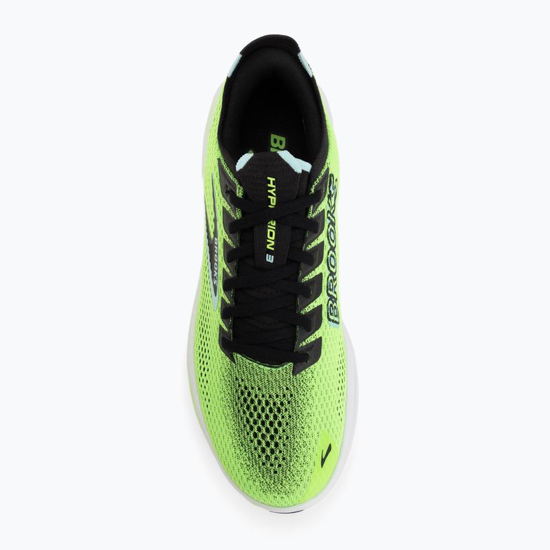 Férfi futócipők Brooks Hyperion 3 green gecko/black/blue 5