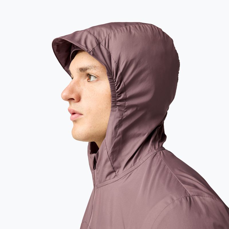 Férfi futókabát Brooks Canopy Packable Jacket brown 4