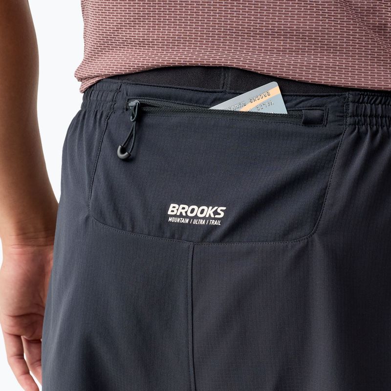 Férfi futónadrág Brooks Cascadia 2-in-1 Short black 4