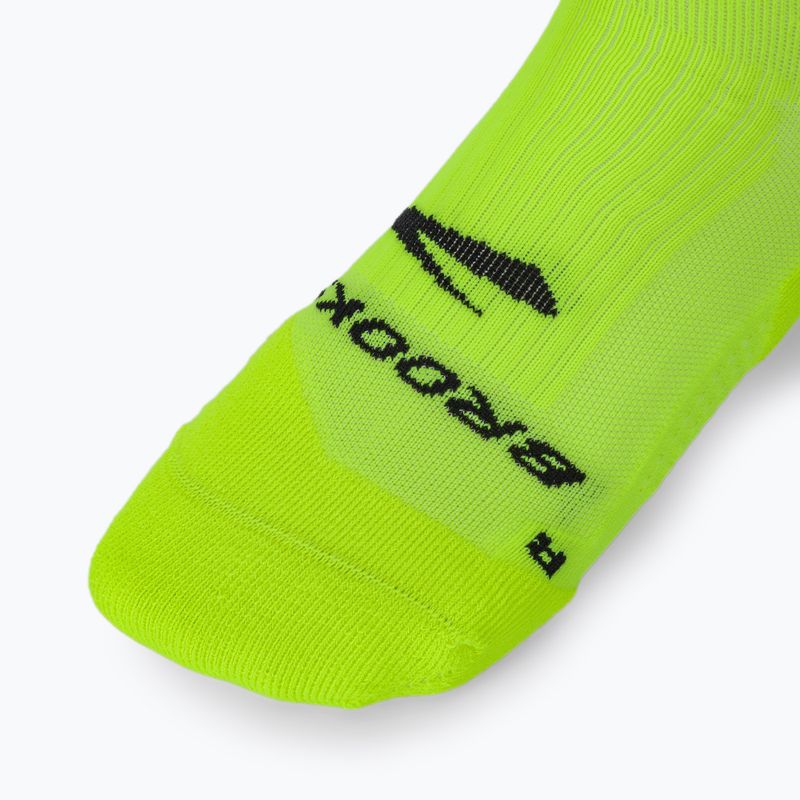 Futózokni Brooks Ghost Crew yellow 4