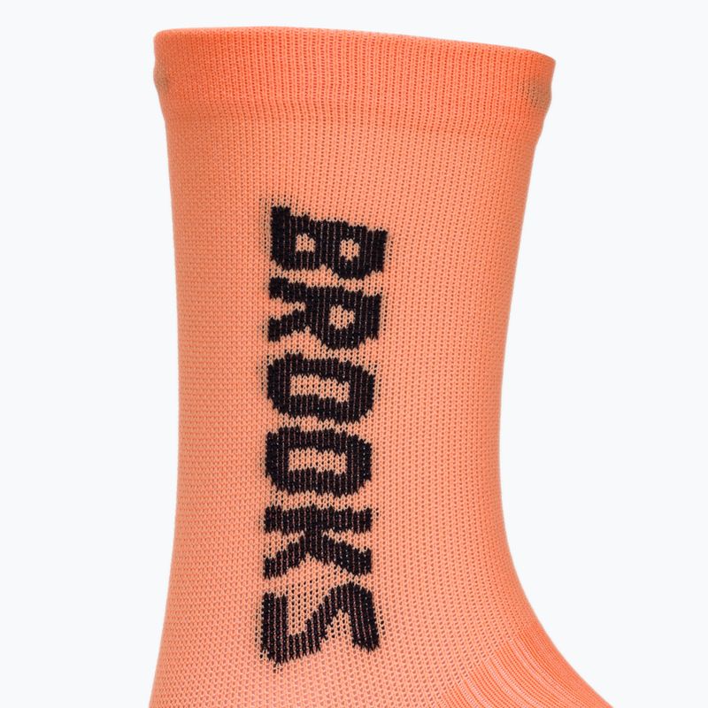 Futózokni Brooks Ghost Crew orange 3
