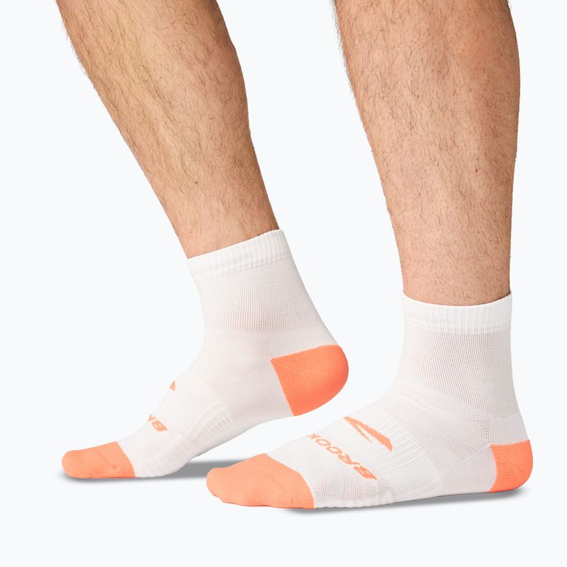 Futózokni Brooks Ghost Lite Quarter 2-Pack orange