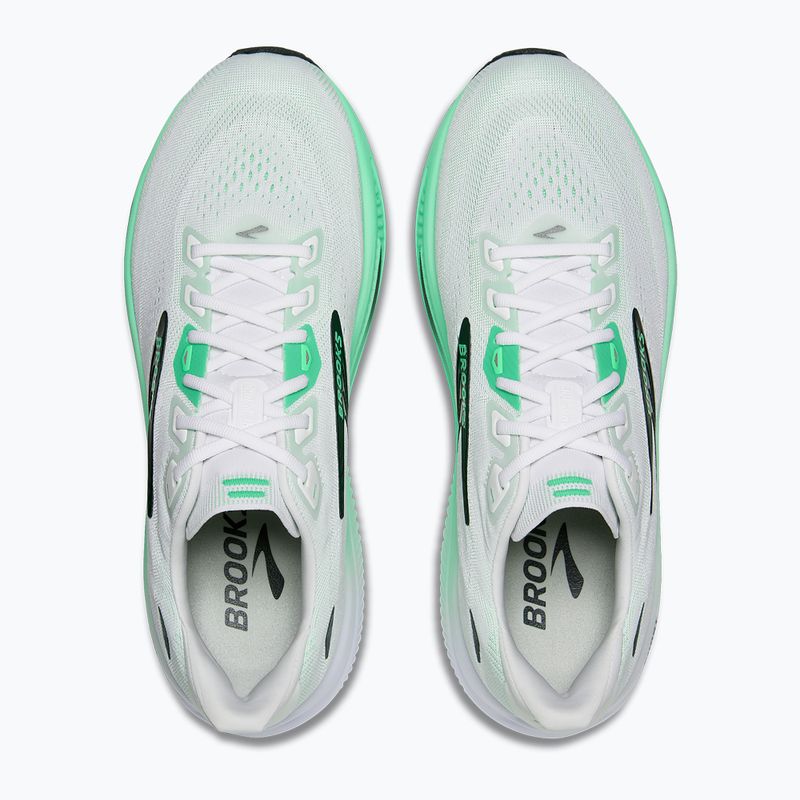 Férfi futócipők Brooks Ghost 18 white/spring bud/spruce 4