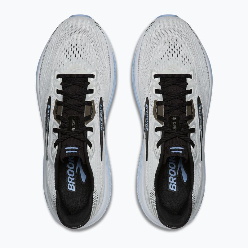Férfi futócipők Brooks Ghost 18 white/black/open air 5