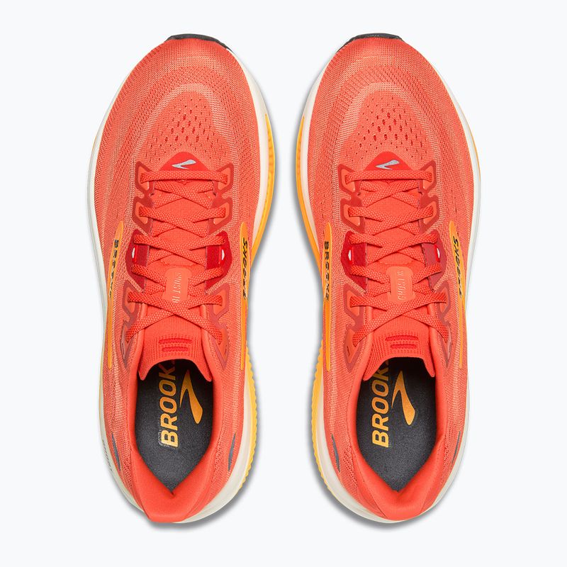 Férfi futócipők Brooks Ghost 18 tigerlily/orange/pearl 5