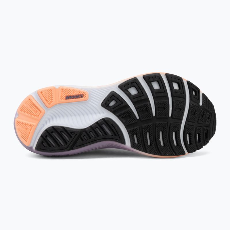 Női futócipők Brooks Ghost 18 black/mulled grape/peach 4