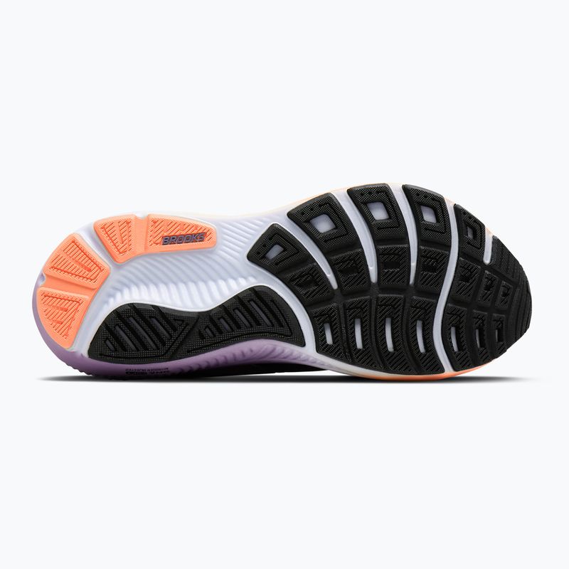 Női futócipők Brooks Ghost 18 black/mulled grape/peach 4