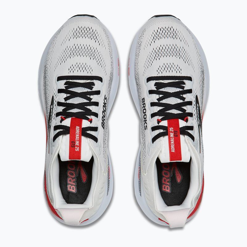 Férfi futócipők Brooks Adrenaline GTS 25 white/black/red 5