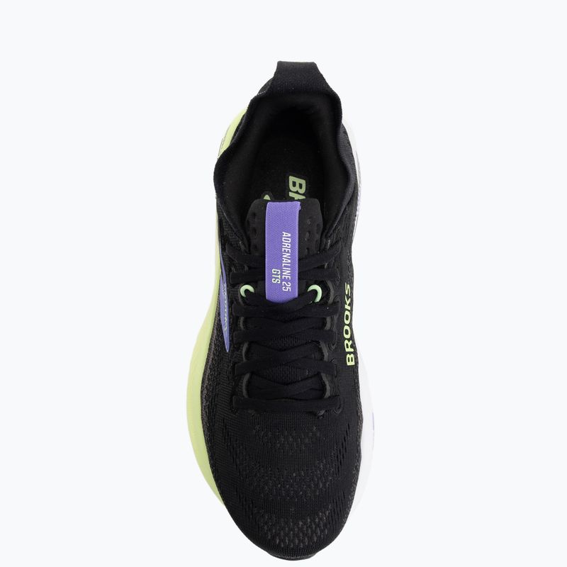 Női futócipők Brooks Adrenaline GTS 25 black/blackened pearl/purple 5